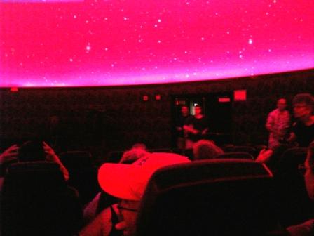 Inside the Planetarium in Hilo